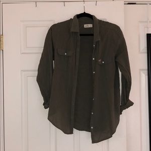 Green Buttondown